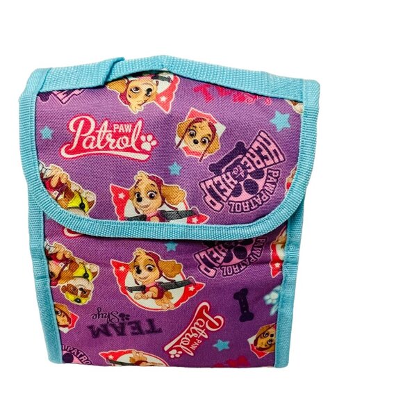 Paw Patrol Kids Insulated Foldable Lunch Bag Team Skye Size 9 x 7 x 4" - Picture 7 of 8